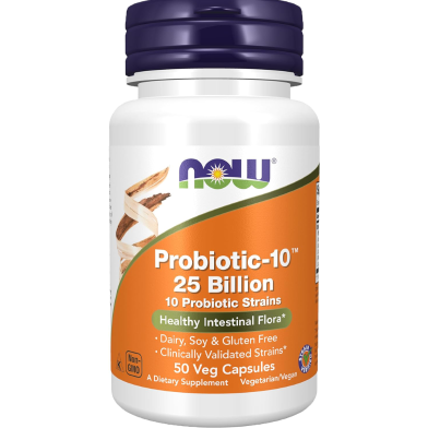 Now Probiotic-10TM 25 Billion 50 Veg Capsules image