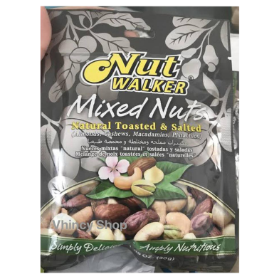 Nut Walker Natural Toasted and Salted Mixed Nuts P.Pack 30 gm (Thailand) - 142700282 image