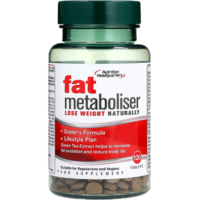 Nutritional Headquarters Fat Metaboliser 120 Tablets image