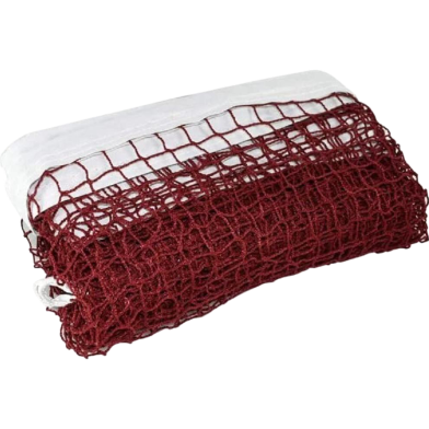 Nylon Badminton Net - Maroon image