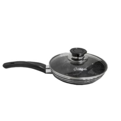 OCEAN ONF20SC Fry Pan Non Stick 20cm W/G Lid Stone Coating image