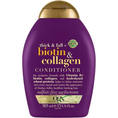 OGX Biotin and Collagen Conditioner 385ml image