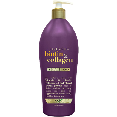 OGX Thick And Full And Biotin and Collagen Shampoo 750 ml image