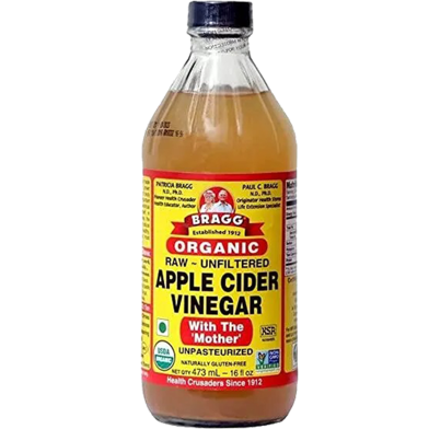 ORGANIC Apple cider Vinegar Withe Mother 473 ml image