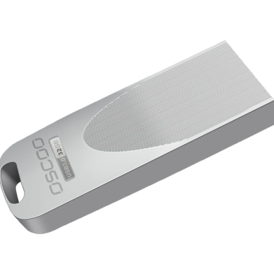 OSCOO 32GB Metal USB Flash Drive USB 3.0 Data Traveler Pen Drive Silver image