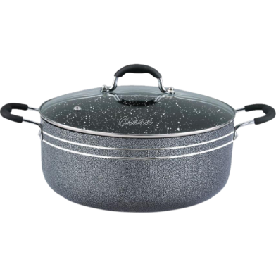 Ocean Cooking Pot Non Stick Stone Coating W/G Lid, Shallow - ONC36SCS image