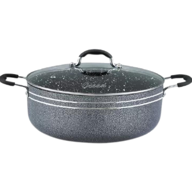 Ocean Non Stick Stone Coating Cooking Pot 24 cm, W/G Lid, Shallow image