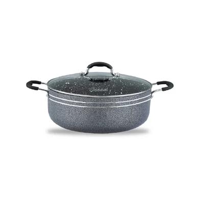 Ocean Non Stick Stone Coating Cooking Pot 24 cm, W/G Lid, Shallow image