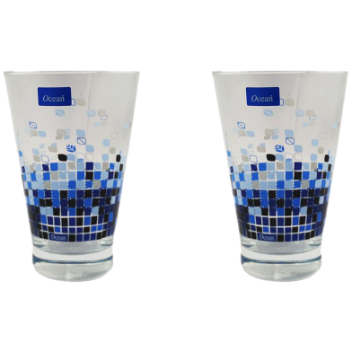 Ocean decorated Tumbler Set Of 2 Pcs - 3B1611502G0008 image