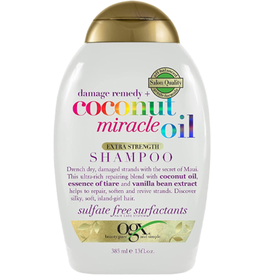 Ogx Damage Remedy Plus Coconut Miracle Oil Shampoo 385 ml image