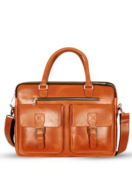 Oil Pull Up Leather Executive Bag image