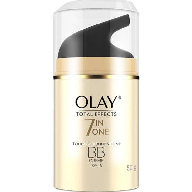 Olay BB Cream Total Effects 7 in 1 Anti Ageing Touch of Foundation Moisturiser 50 gm image