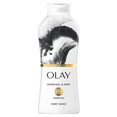 Olay Cleansing Infusion Charcoal and Mint Body Wash 400 ml (UAE) image