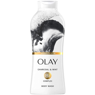 Olay Cleansing Infusion Charcoal and Mint Body Wash 400 ml image