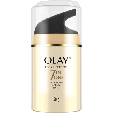 Olay Day Cream Total Effects 7 in 1 Anti Ageing Moisturiser (SPF 15) 50 gm image