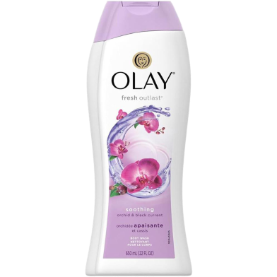 Olay Fresh O. Orchid and Black Currant Body Wash 650 ml image