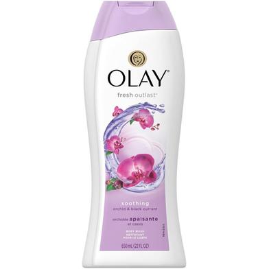 Olay Fresh O. Orchid and Black Currant Body Wash 650 ml (UAE) image