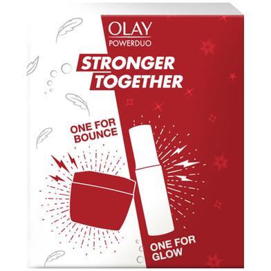 Olay Powerduo Regenerist Whip 50 gm And Luminous Serum Hydrate And Glow Pack with Niacinamide 30 ml image