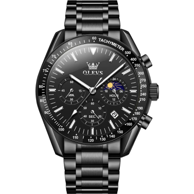 Olevs 3618 CH - Black for Men image