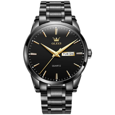 Olevs Fashion Classic Stainless Steel Men's Watch image