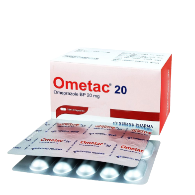 Ometac 20 mg - 10's Strip Capsule image