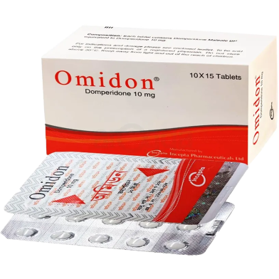 Omidon 10 mg 15's Pack Tablet image