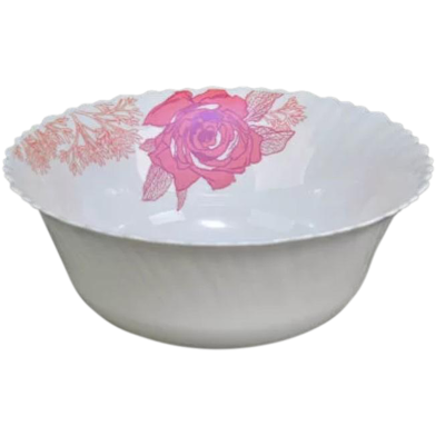 Opal Glass Deep Bowl Single Pcs - 7 Inch image