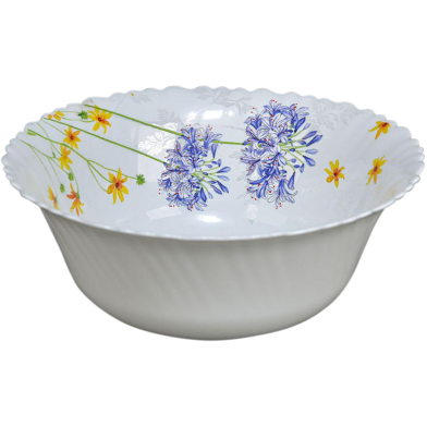 Opal Glass Deep Bowl Single Pcs - 8 inch image