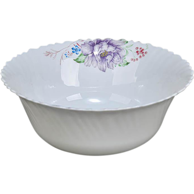 Opal Glass Deep Bowl Single Pcs - 8inch - LHW80/107 image