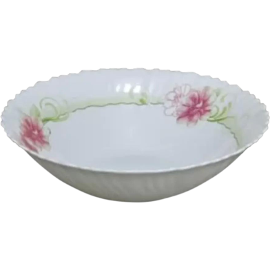 Opal Glass Flat Bowl Single Pcs - 7.5 Inch image