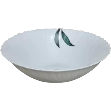 Opal Glass Flat Bowl Single Pcs - 9.5 Inch image