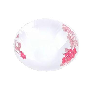 Opal Glass Flat Bowl Single Pcs - 9.5 Inch image