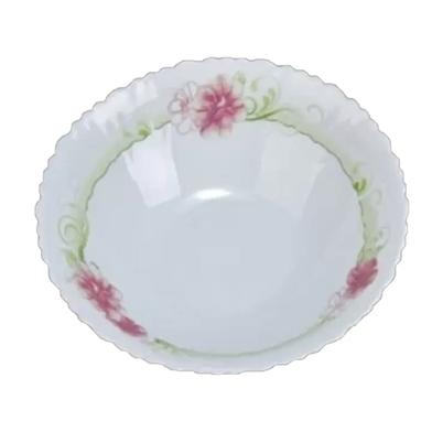 Opal Glass Flat Bowl Single Pcs - 9.5 Inch image