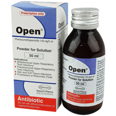 Open 50 ml Powder for Suspension 50 ml Bottle image
