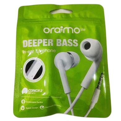 Oraimo OEP-E40 Bass Stereo In Ear Earphone - Black : Oraimo