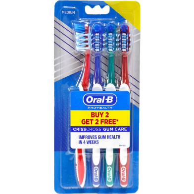 Oral B Pro Health Gum Care Toothbrush Medium (Buy 2 Get 2 Free) image