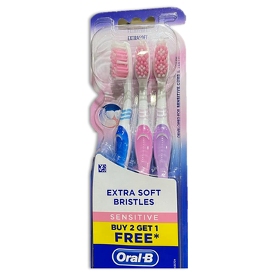 Oral-B Sensitive Whitening Toothbrush (Buy 2 Get 1 Free) image