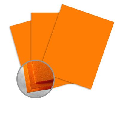 Orange Colour Art Card For Water and Acrylic- 05 Pcs image