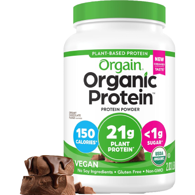 Orgain Organic Protein Powder Creamy Chocolate Fudge 1.22kg image