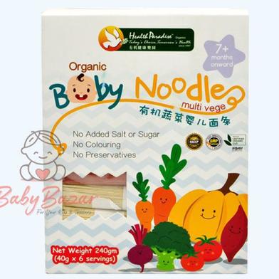 Organic Baby Noodles Multi Vege From 7plus Months 240g image