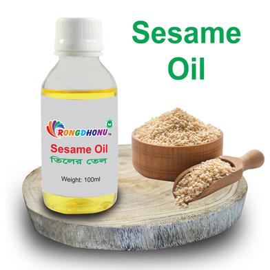 Rongdhonu Organic Sesame Oil - 100 gm image