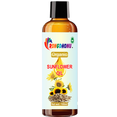 Organic Sunflower Oil - 100 gm image