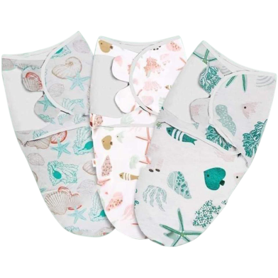 Organic Swaddle Sack ( 3PCS) Set image