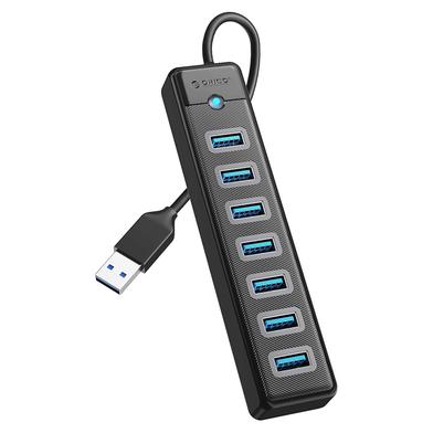 Orico PW7U-U3-BK 7 Ports USB-A To USB 3.0 Hub image