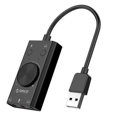Orico SC2- BK External Stereo Sound Card -Usb 2.0 image