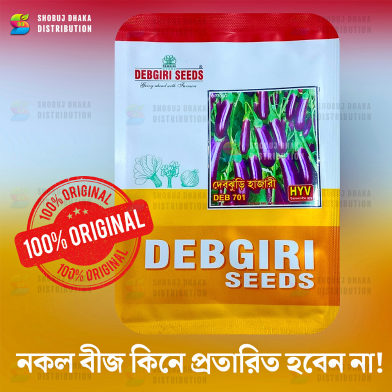 Original Debgiri Jhuri Begun Seeds 1gm Pack Indian image