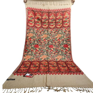 Original Kashmiri Poshmina Shawl For Women image