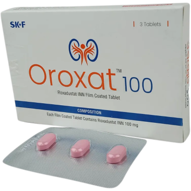 Oroxat 100mg Tablet 3's Strip image