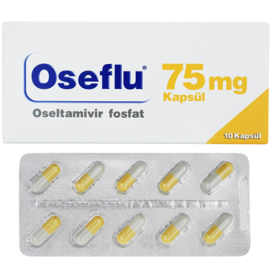 Oseflu 75mg Capsule 10's Strip image