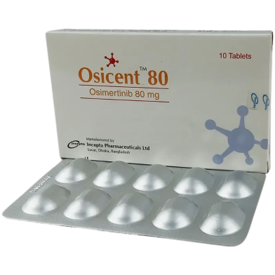 Osicent 80 mg Tablet–10's Strip image